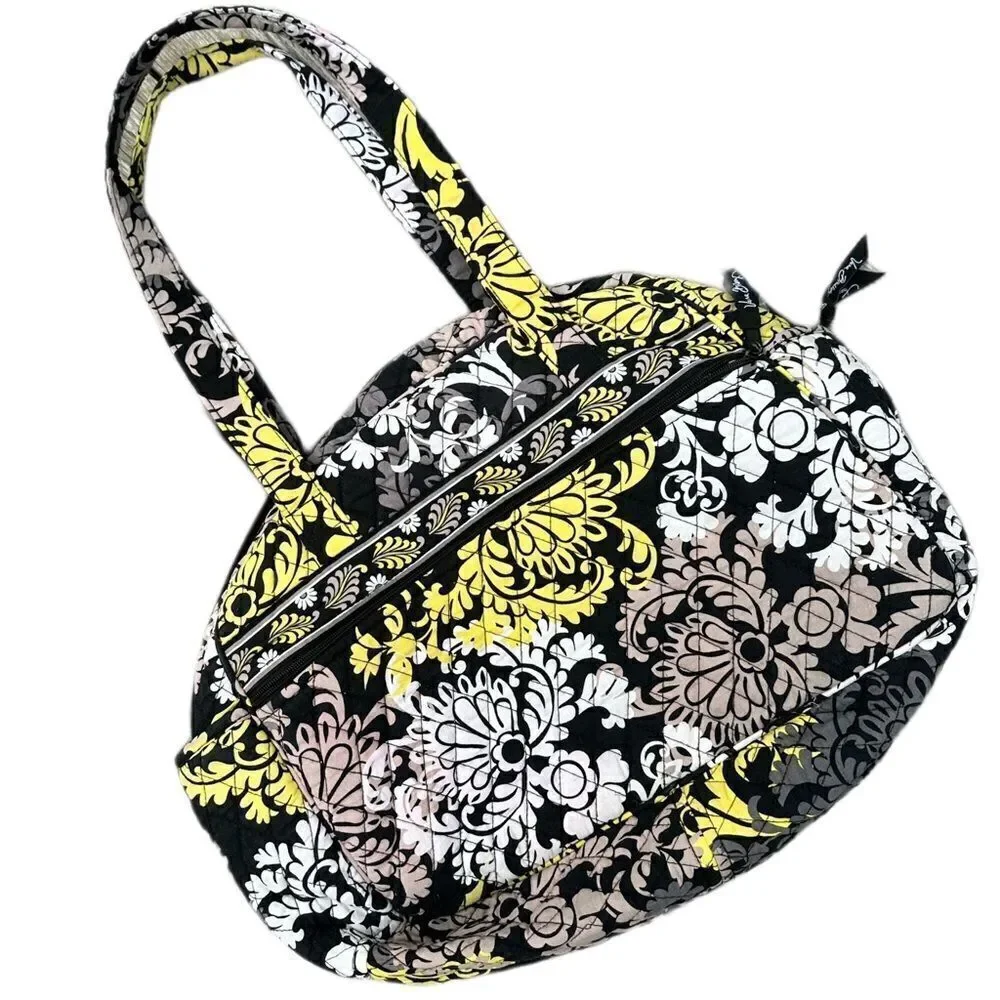 Vera Bradley Insulated/Lined Baby/Travel Large Tote Bag in Baroque, Spacious GUC
